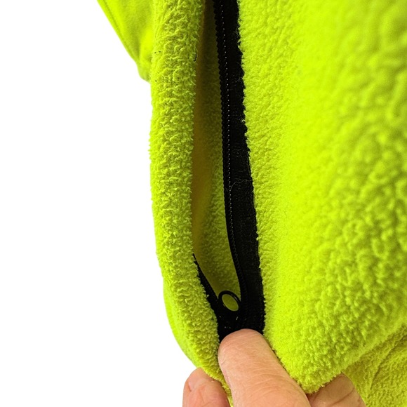 Tri Mountain Duke Energy Hi Vis Safety Fleece Hoodie Zip Up ANSI Class 3 Level 2 - Picture 5 of 7